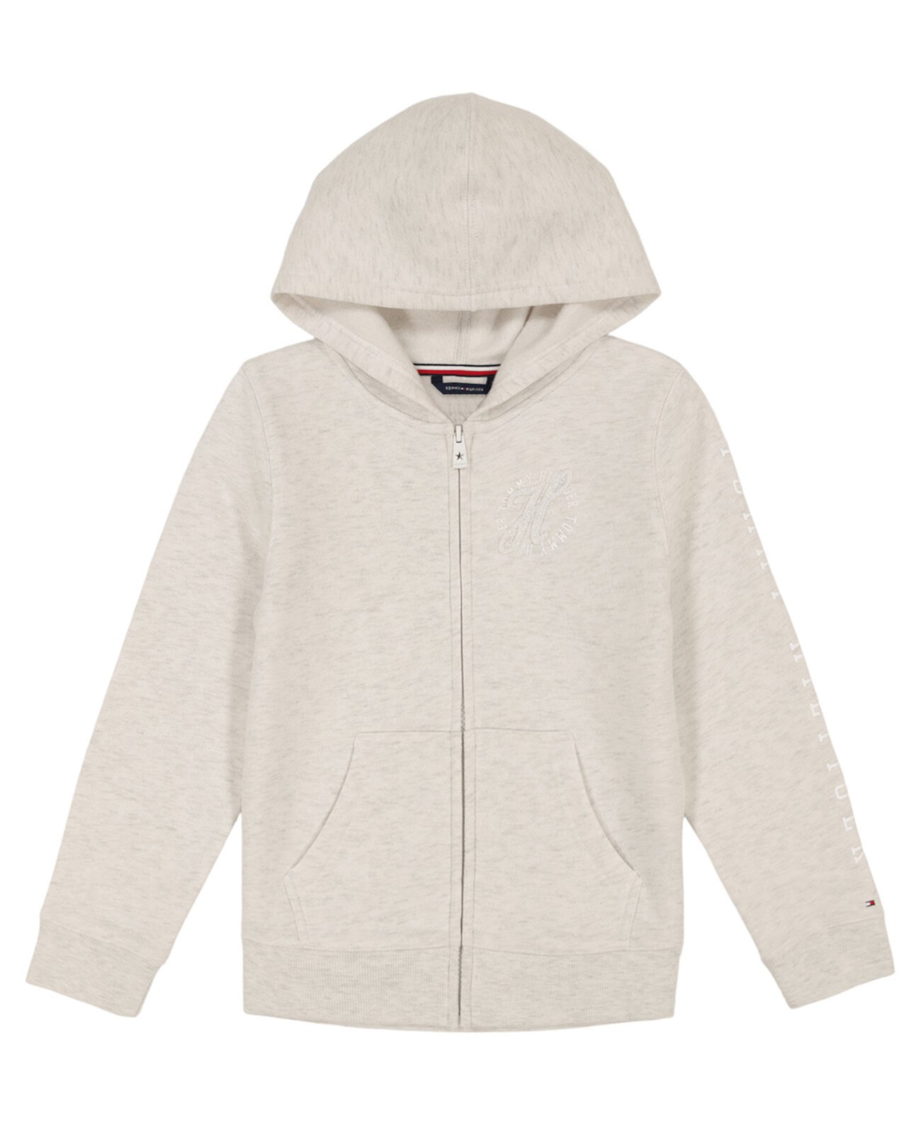 Big Girls Fleece Zip Hoodie Tommy Hilfiger