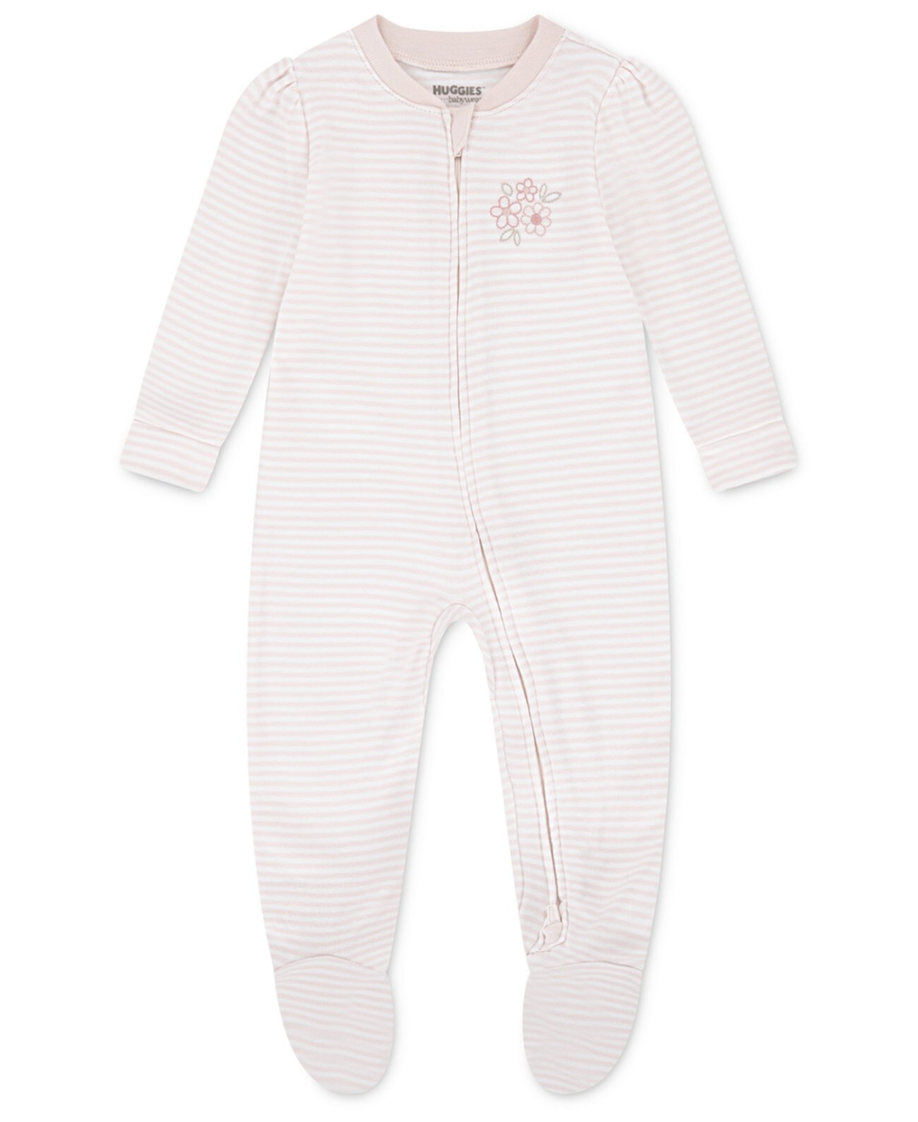 Детские Ромперы Huggies Organic Cotton Sleep Play Zip Footed Coverall Huggies