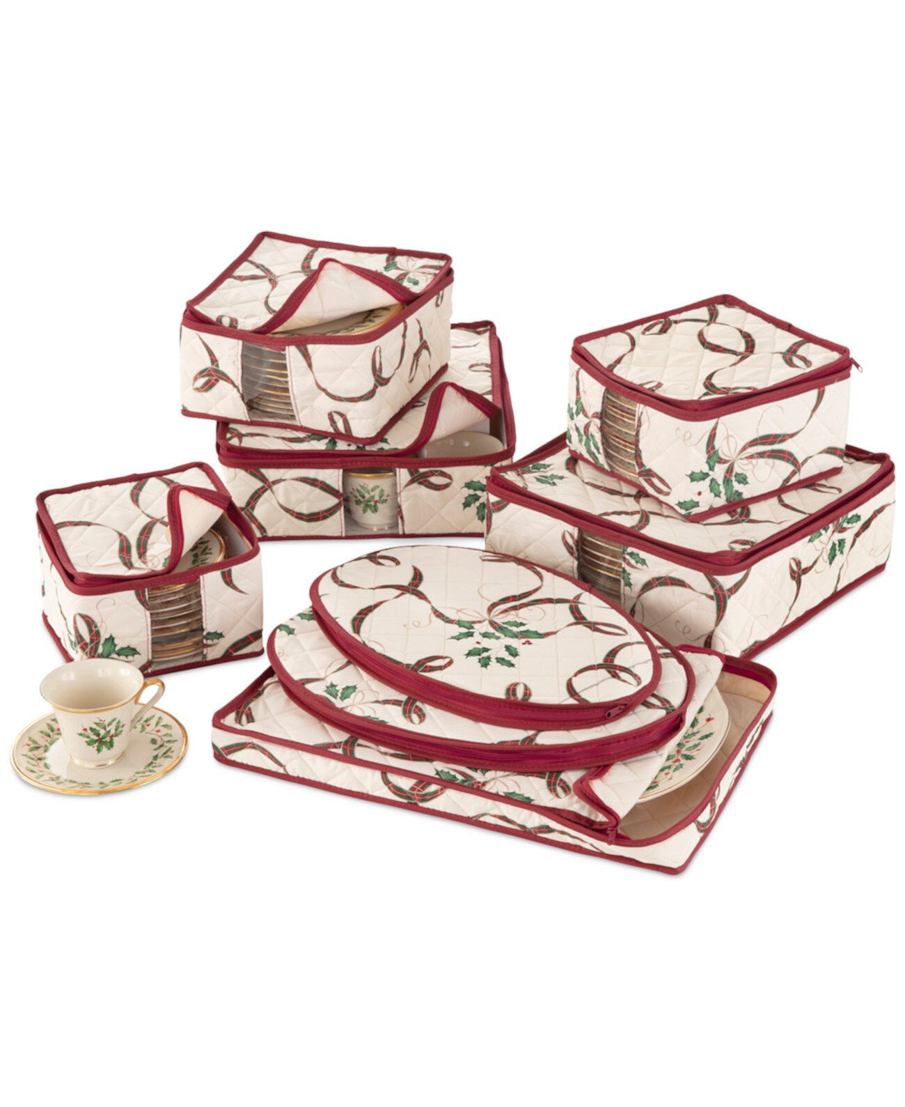 Holiday Nouveau Dinnerware 8-Pc. Storage Set Lenox