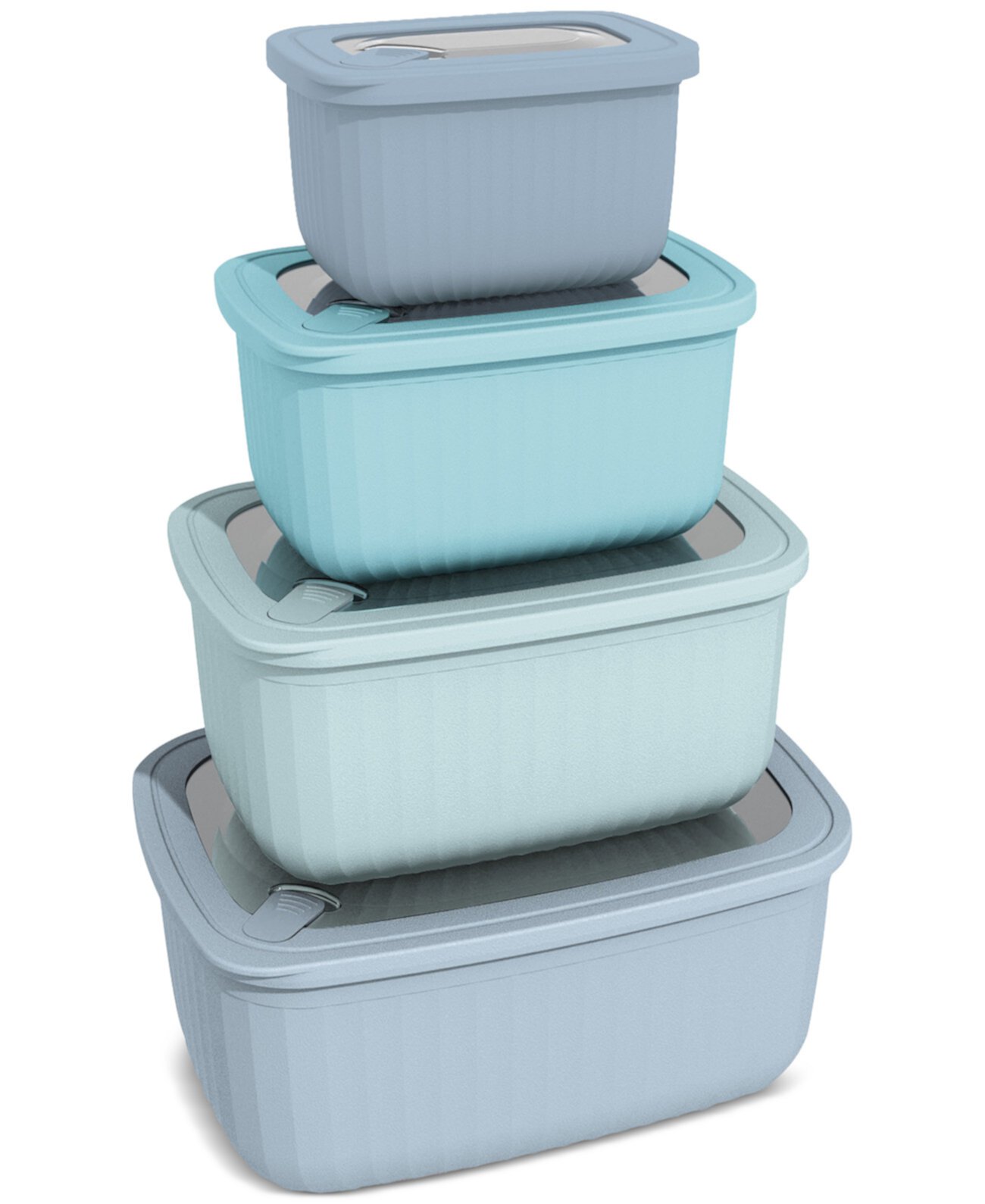 Art + Cook 8-Piece Rectangular Food-Storage Container Set Art & Cook