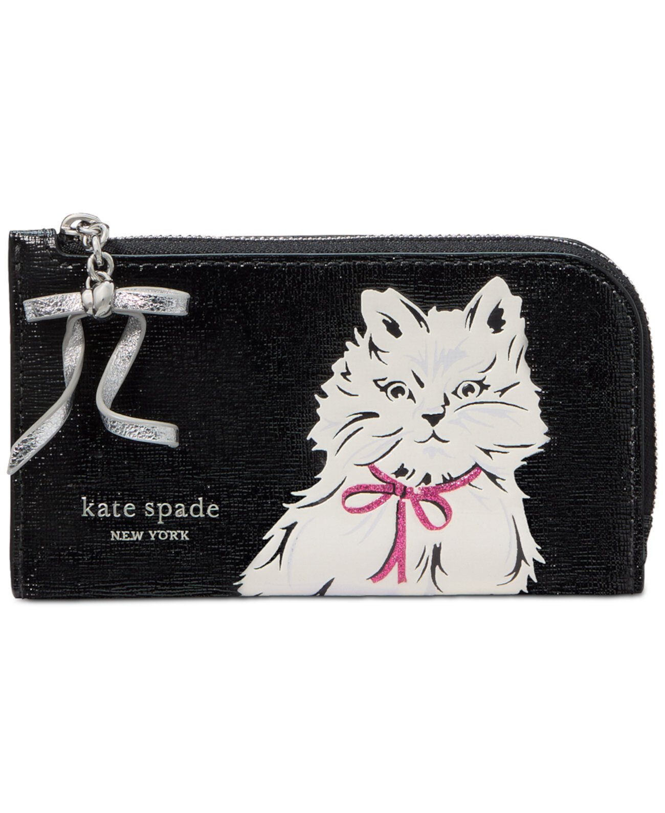 Бумажник Kate Spade New York Whiskers Saffiano Leather Small Bifold Kate Spade New York