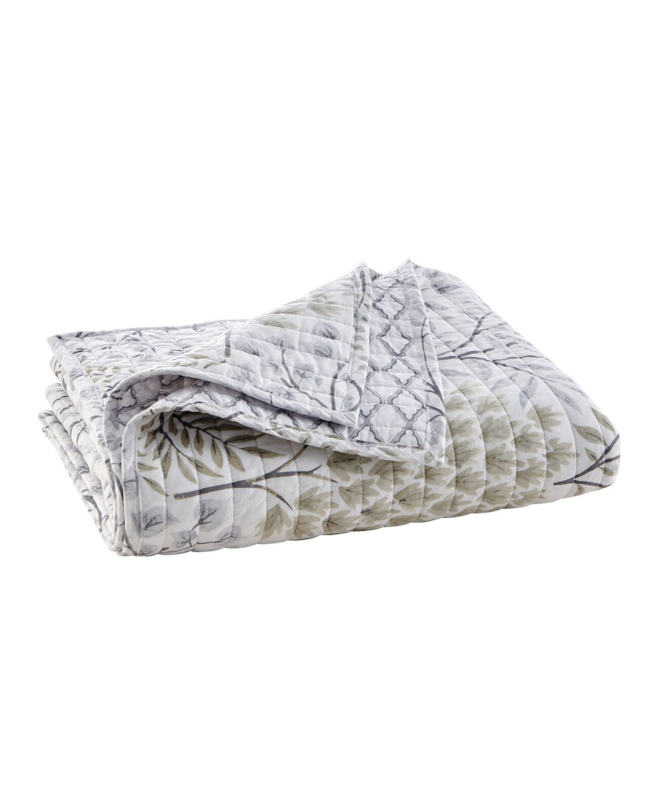 English Forest Reversible Quilted Throw, 50" x 60" Levtex