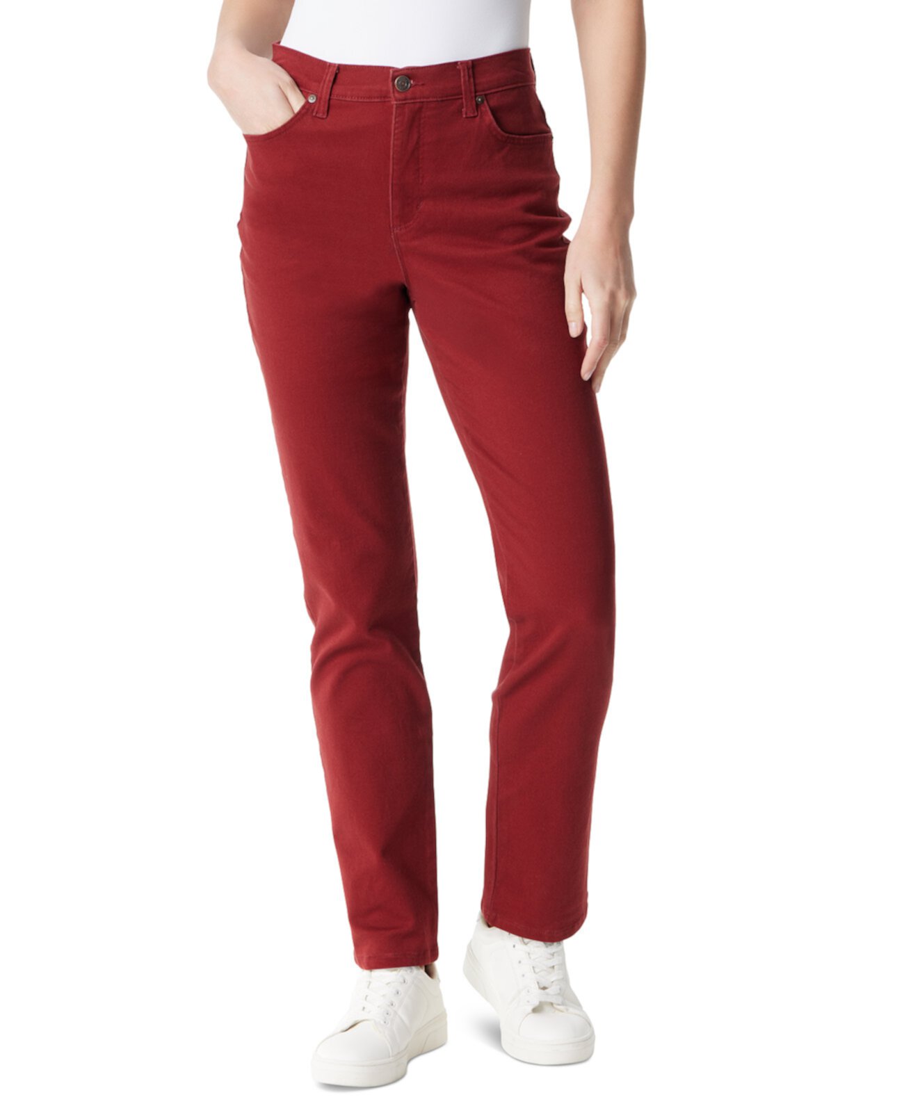 Women's Amanda High-Rise Straight-Leg Corduroy Pants Gloria Vanderbilt