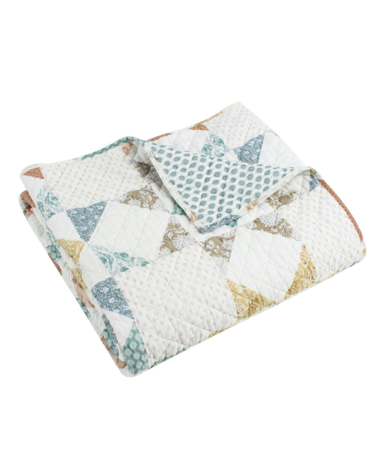 Lottie Reversible Quilted Throw, 50" x 60" Levtex