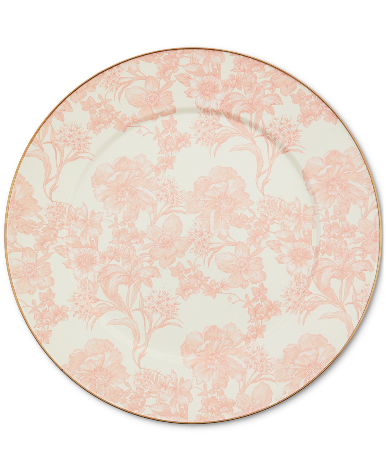 Rosy English Garden Serving Platter MacKenzie-Childs