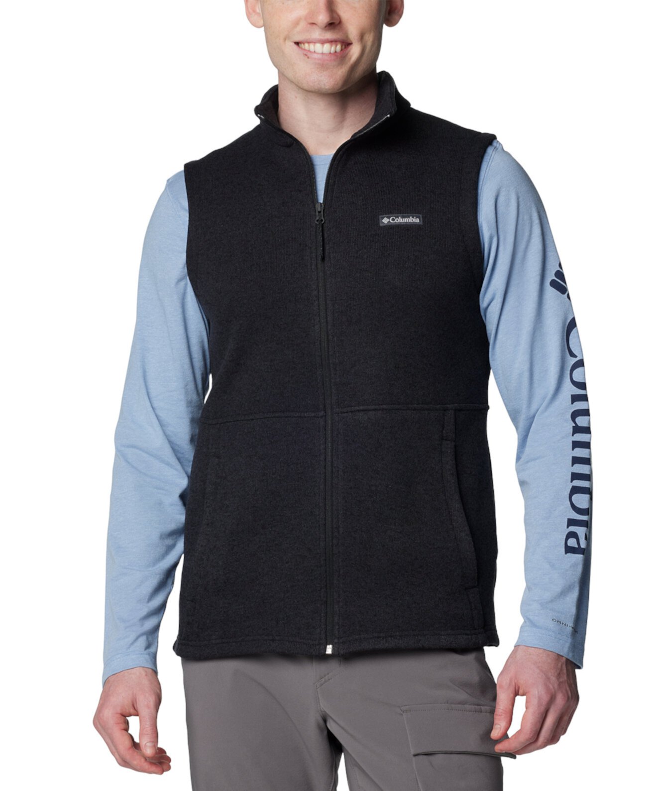 Мужская Пуховая жилетка Columbia Alto Pass Textured Knit Columbia