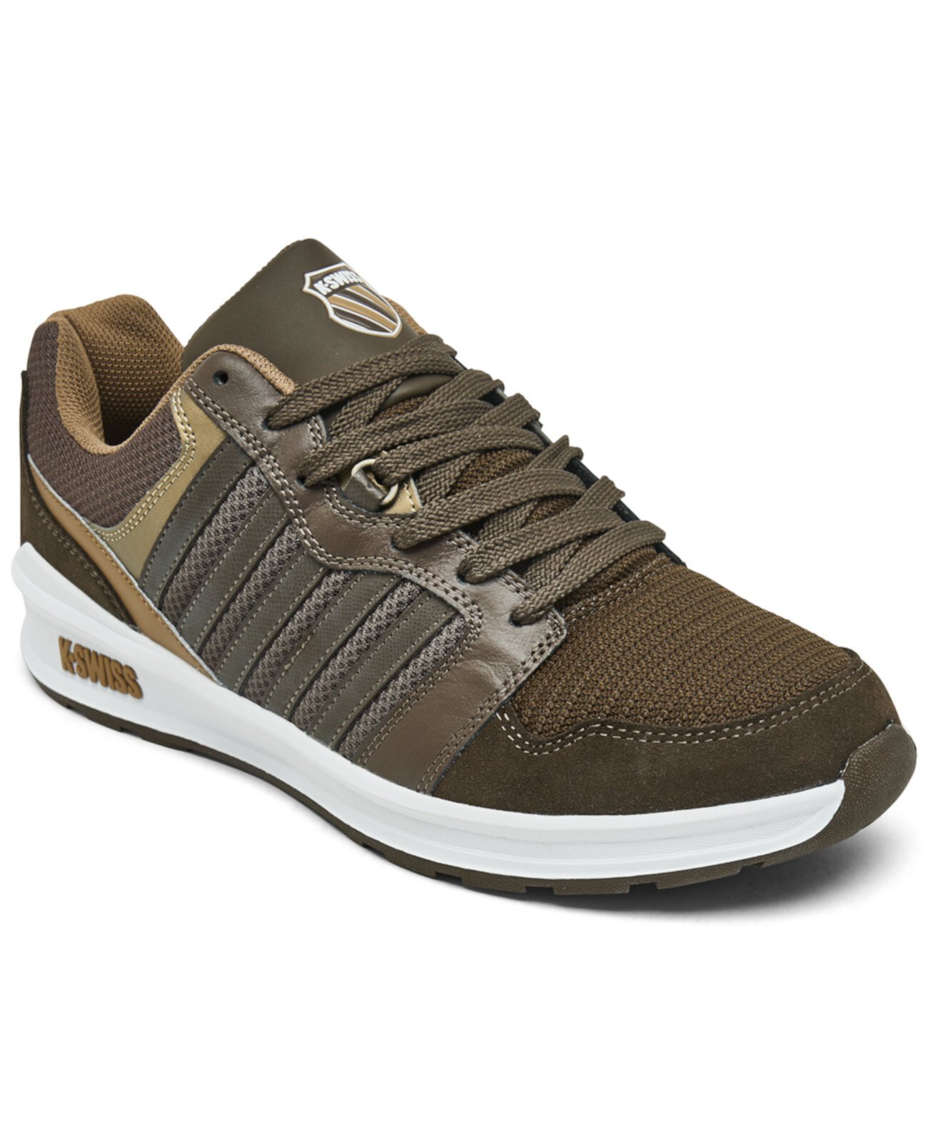 Мужские кроссовки K-Swiss Rival Trainer T Casual из кожи и замши K-Swiss