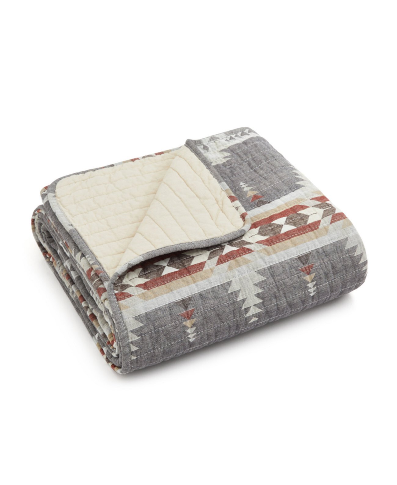 Corrales Reversible Quilted Throw, 50" x 60" Levtex