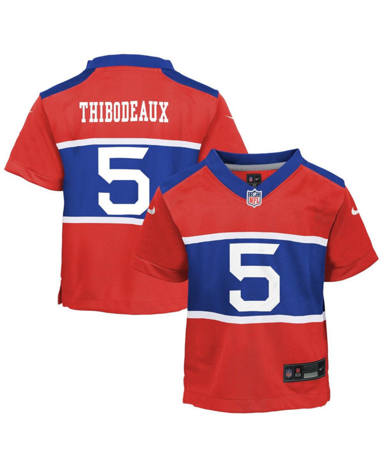 Toddler Kayvon Thibodeaux Century Red New York Giants Alternate Player Game Jersey Nike