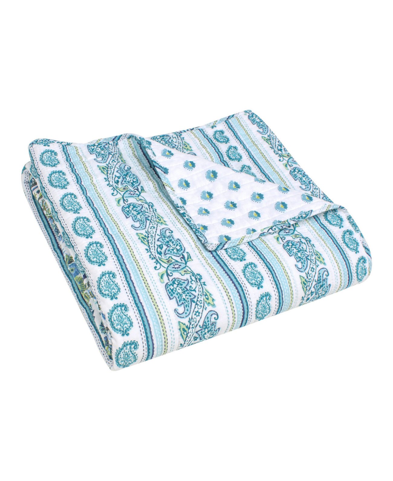 Yasmina Reversible Quilted Throw, 50" x 60" Levtex