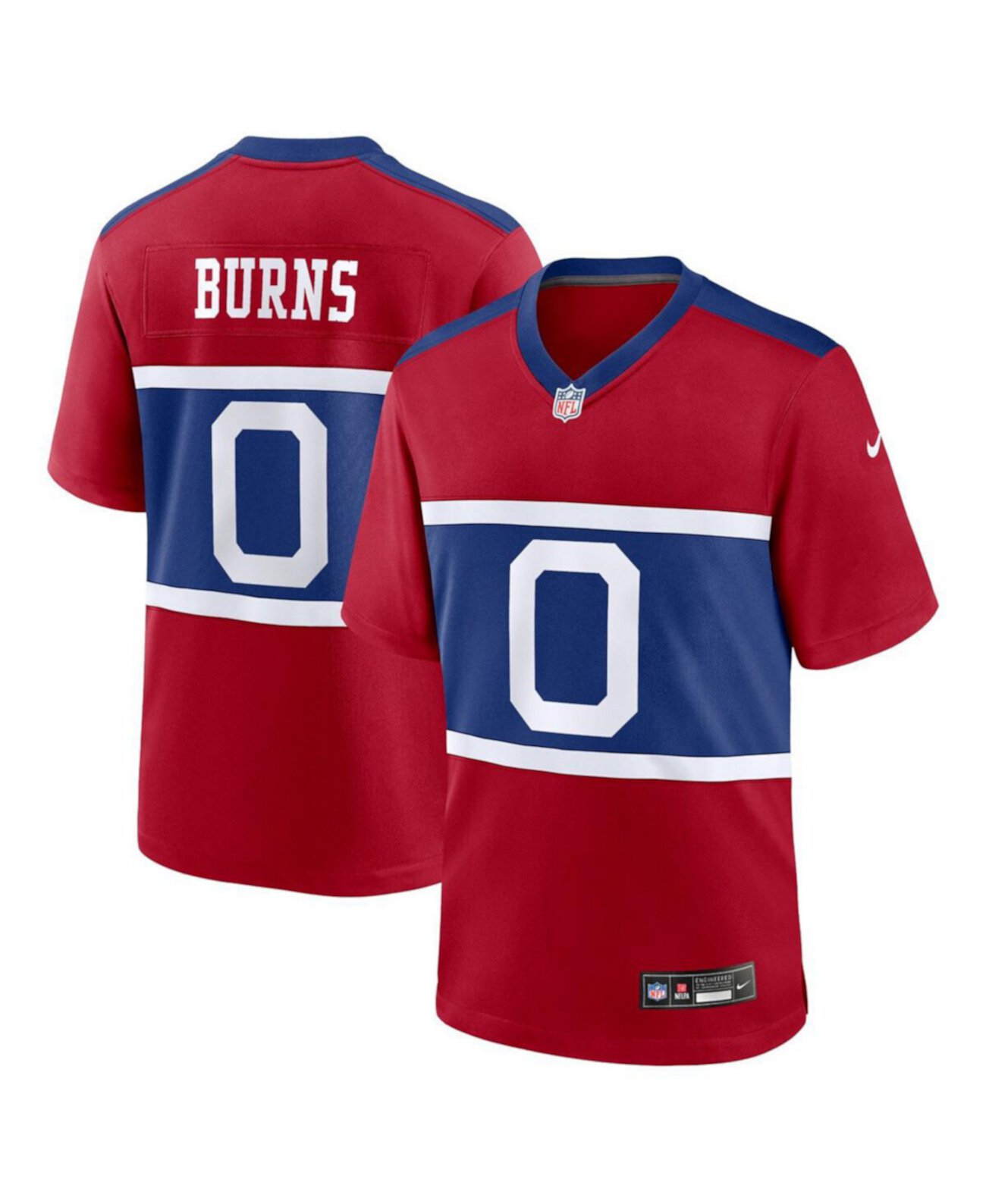 Big Boys and Girls Brian Burns Century Red New York Giants Alternate Player Game Jersey Nike