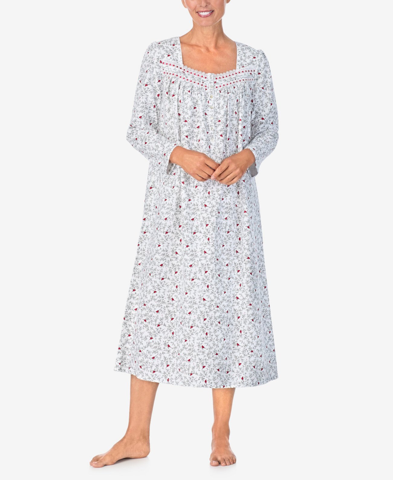 Women's Long Sleeve Nightgown ARIA