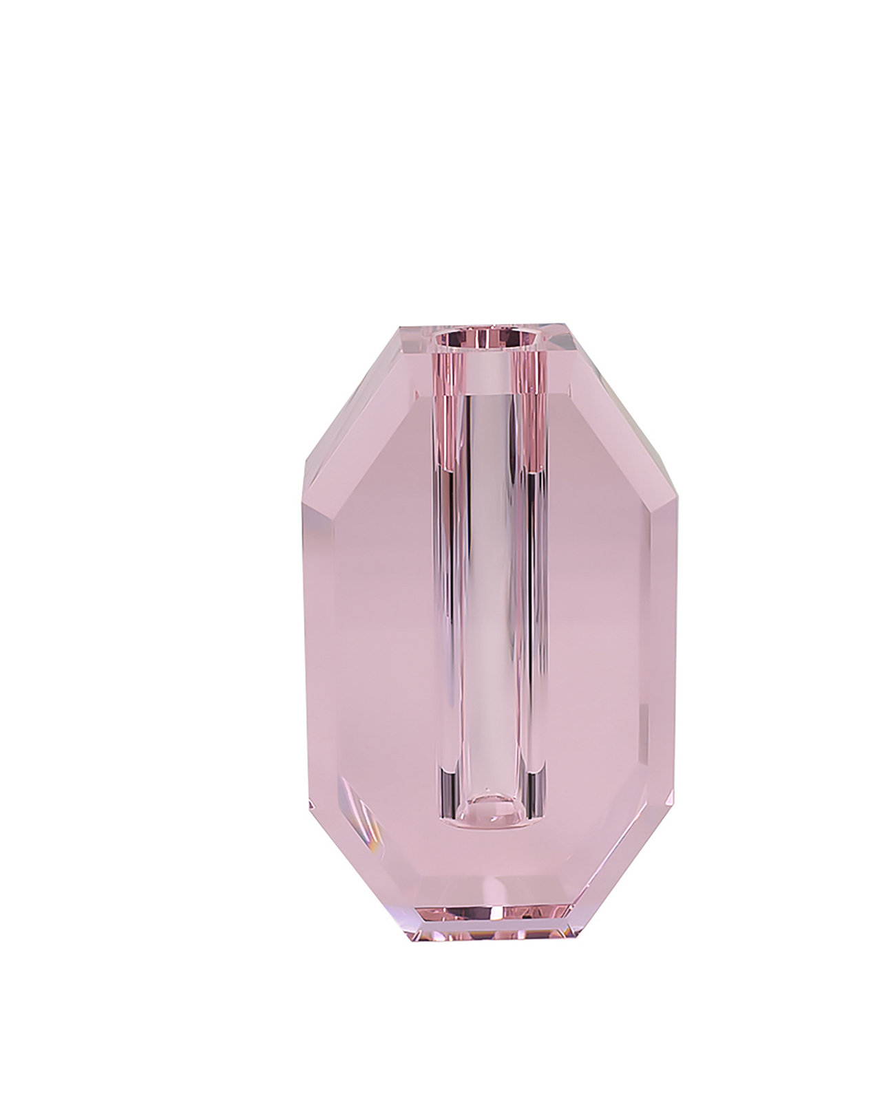 Octagon Crystal, 6" Vase Lainy Home