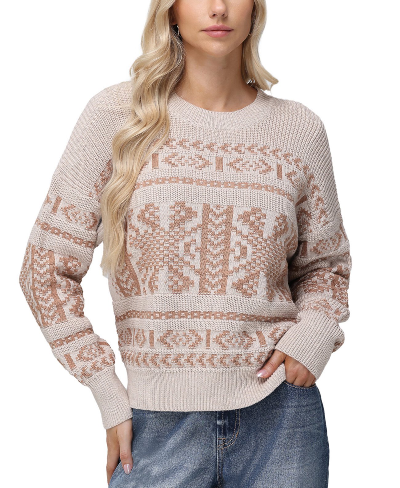 Женский Пуловер Frye Fair Isle Frye