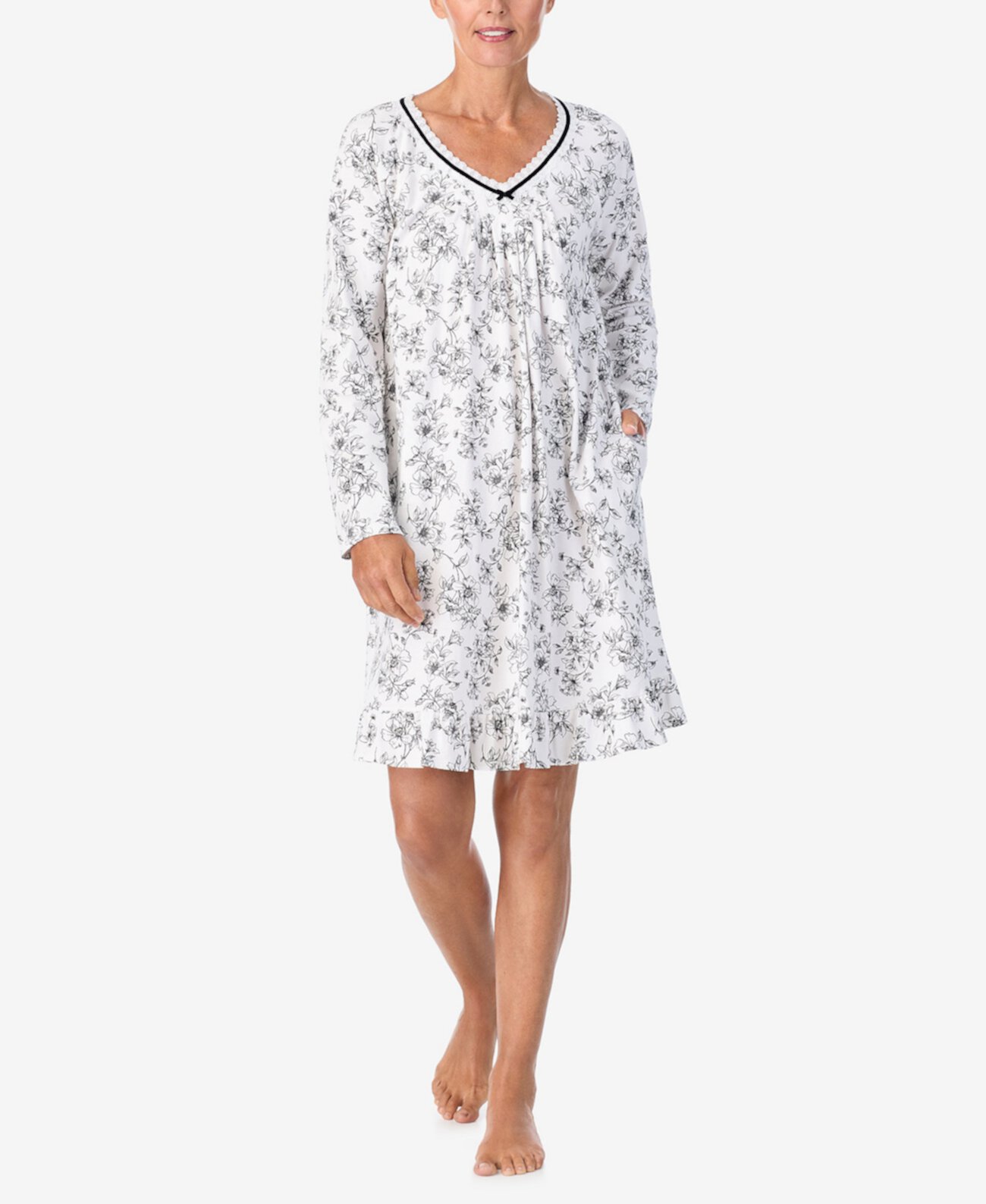 Women's Long Sleeve Sleepshirt ARIA