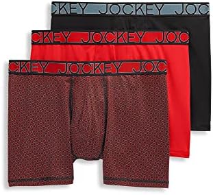 Мужские Боксеры Jockey Active Microfiber 5" - 3 шт. Jockey