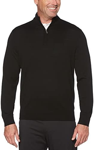 Мужской Пуловер Callaway Weather Series 1/4 Zip с Воротником, Теплая Мериносовая Шерсть, Дышащая Мягкая Ткань Callaway