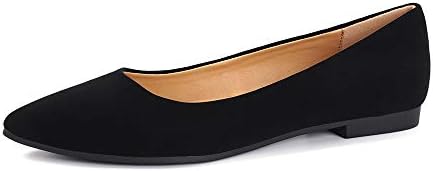 FUNKYMONKEY Women's Classic Ballet Flats Casual Comfort Slip On Flats Shoes FUNKYMONKEY