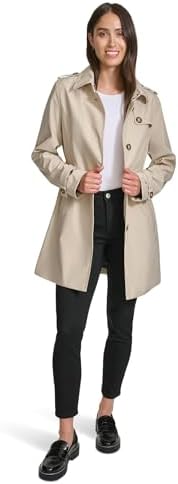 Tommy Hilfiger Women's Belted Trench Coat Tommy Hilfiger