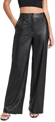 Женские Повседневные брюки Commando Faux Leather Wide Leg Trousers Commando