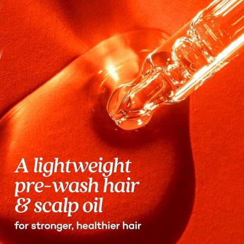 Fable and Mane Hair Oil - HoliRoots Strengthening Serum for Damaged, Frizzy Hair with Ashwagandha, Castor Oil & Scalp Treatment - 1.8FL oz Fable & Mane