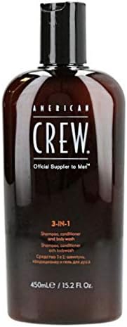 American Crew: 3-in-1 Shampoo, Conditioner & Body Wash, 15.2 oz (2 pack) American Crew