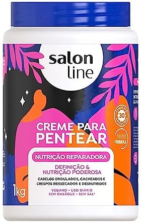 Salon Line - Linha Tratamento (Creme Para Pentear) - Nutricao Reparadora 1000 Gr - (Salon Line - Treatment (Combing Cream) Collection - Nourishing Repair Net 35.27 Oz) Salon Line