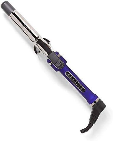 ion Titanium Pro Curling Iron, 3/4 Inch, Heats up to 450°F, Maximum Curl Retention, Dual Voltage Ion