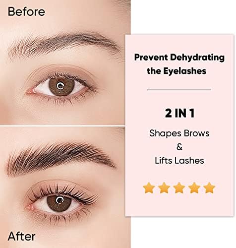 PERMANIA Lash Lift Glue, Eyelash Lifting Adhesives Strong Hold and Perfectly Shaped Eyebrows for Brow Lamination Kit, Lash Lift Balm Bright Colors & Fruity Flavours Fast Drying & Waterproof (Blue) PERMANIA