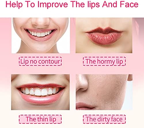 Lip Plumper Device, Lips Enhancer Lip Vacuum Suction Beauty Bigger Mouth Quickly Face Clean Massage Silicone Lip Pump with Brush() zjchao