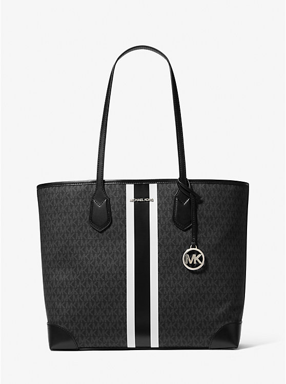 Сумка Тоут Michael Kors Eva Large Signature Logo Stripe Tote Bag Michael Kors