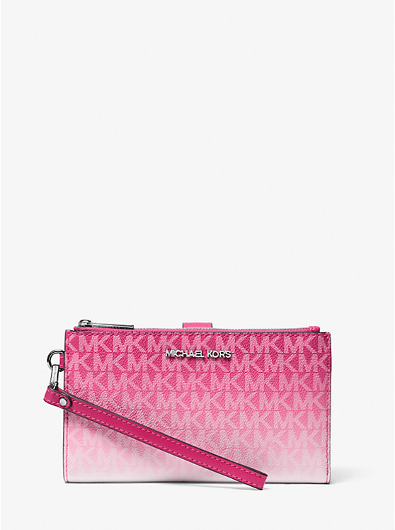 Сумка клатч Michael Kors Jet Set Large Ombré Signature Logo Michael Kors