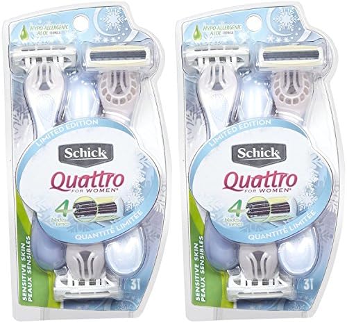 Schick Quatro Womn Disp S Size 3ct Schick