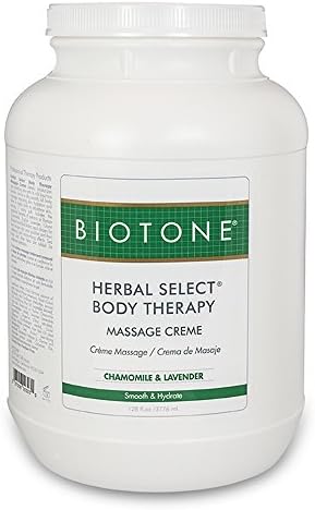 Biotone Herbal Select Massage Creme, 128 Ounce Biotone