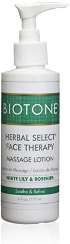 Biotone Herbal Select Massage Products Face Therapy Lotion, 6 Ounce, 6 Ounce Biotone