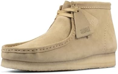 Мужские замшевые ботинки Clarks Wallabee с мягкой подошвой Clarks