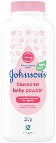 Детская присыпка 300 г с цветочным ароматом, сделано в Японии Johnson's Baby