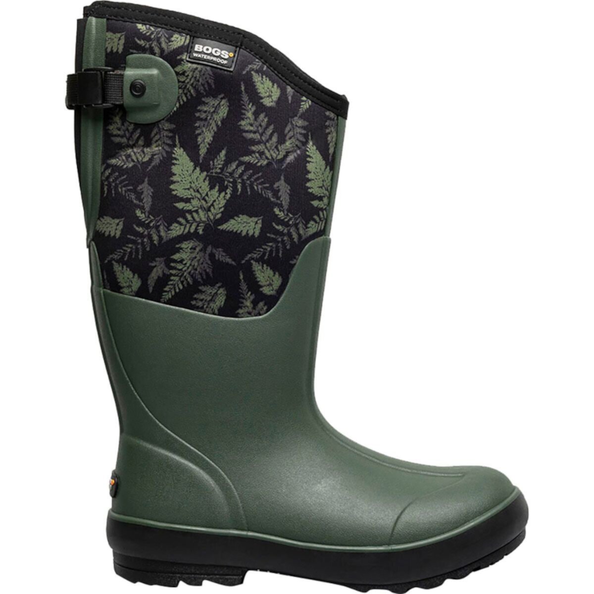 Женские Зимние ботинки и сапоги Bogs Classic II Tall Adjustable Calf Boot - Ferns Bogs