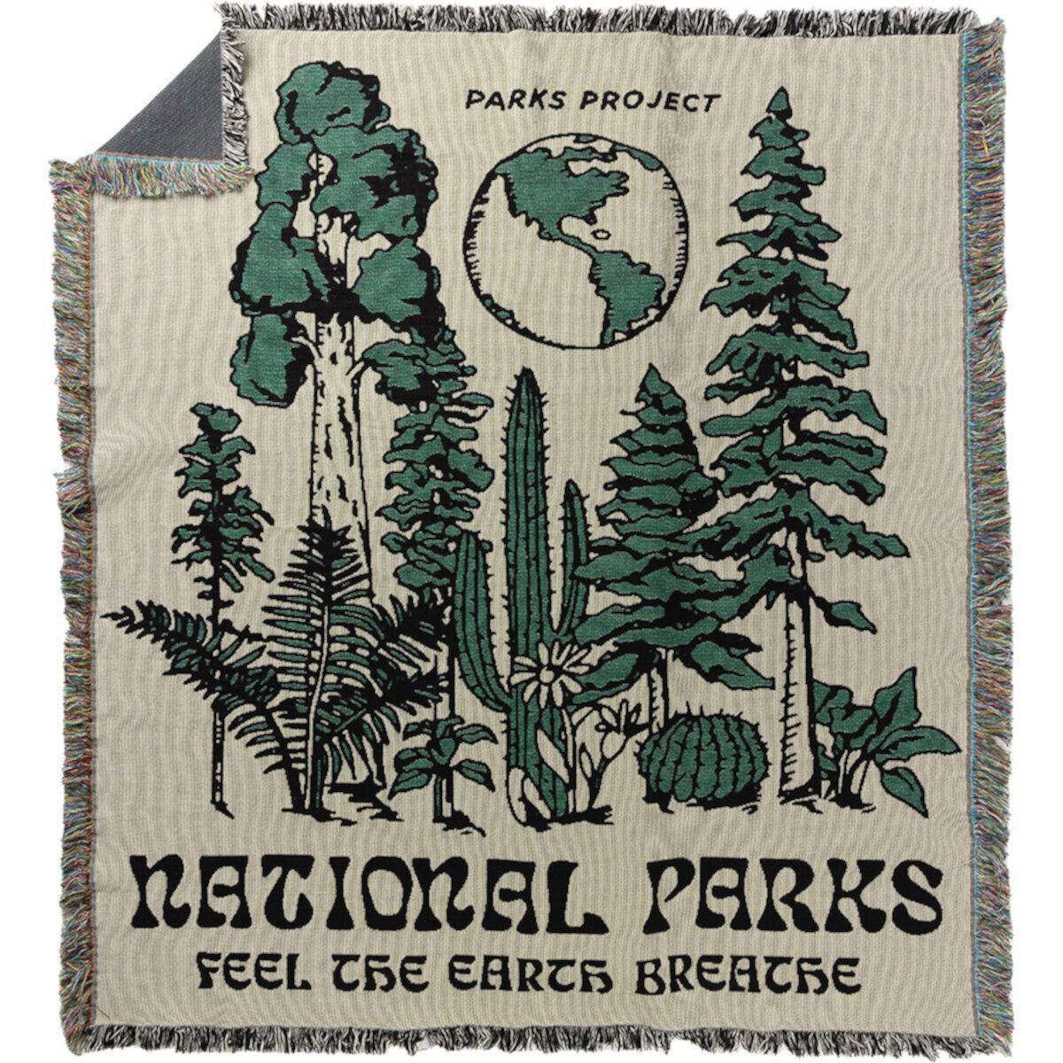 Туристическое одеяло Parks Project Love Nature Woven Blanket Parks Project