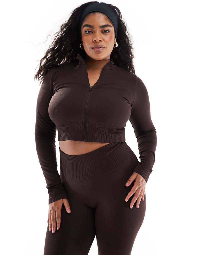 Женская Толстовка ASOS 4505 Curve Seamless ASOS 4505