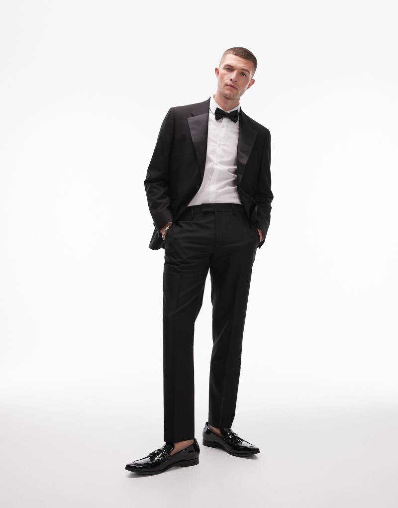 Мужские Брюки для костюма Topman Slim TOPMAN