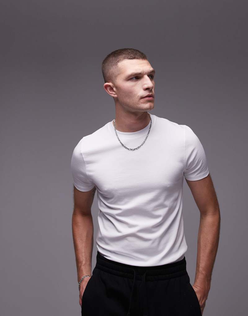 Мужская Футболка TOPMAN Muscle Fit TOPMAN