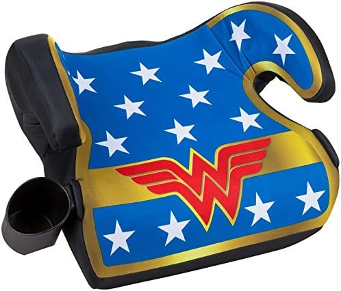 KidsEmbrace Backless Booster Car Seat, DC Comics Wonder Woman KidsEmbrace