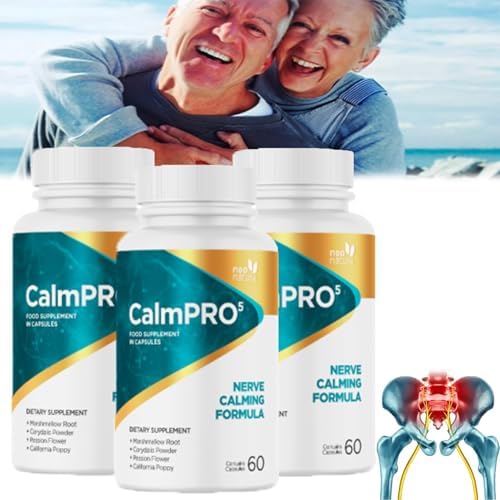 Calmpro5 - Calmpro5 Nerve Capsules (Капсулы), Calmpro5 Nerve Calming Formula, Calmpro 5 Sciatic Ease Nerve Capsule, Rekindle Your Nerve Wellness Starting Today (2Pcs) Generic