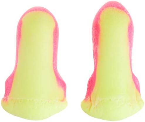 Howard Leight by Honeywell Laser Lite High Visibility Disposable Foam Earplugs, Pink/Yellow , 200-Pairs (LL-1) - 3301105 HOWARD LEIGHT