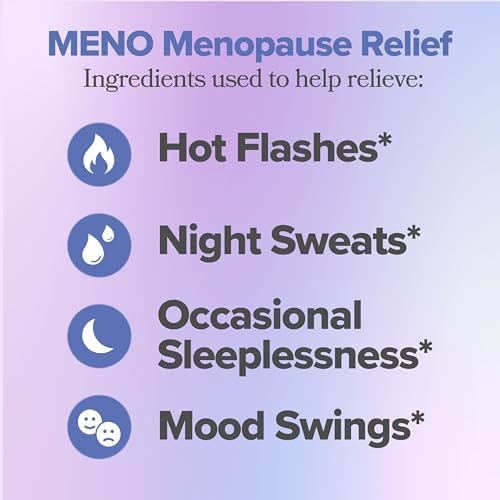 MENO Gummies (Жевательные конфеты) for Menopause, 30 Servings (Порции) (Pack of 2) - Hormone-Free Menopause Supplements for Women With Black Cohosh & Ashwagandha KSM-66 - Helps Alleviate Hot Flashes, Night Sweats, & Mood Swings O Positiv