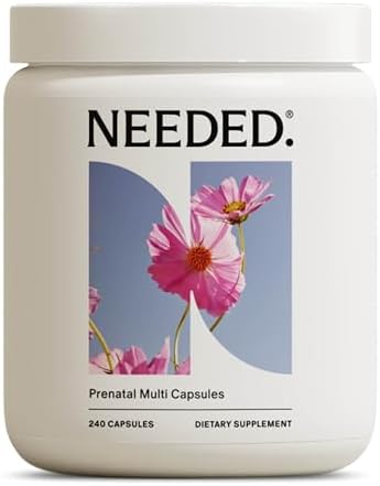 Needed. Multivitamin with Choline Capsules (Капсулы) for Prenatal, Pregnancy, Breastfeeding, Postpartum | Expertly-Formulated & Third-Party Tested| 30-Day Supply Needed.