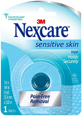 Nexcare Sensitive Skin Low Trauma Tape 1 X 144 Inch - 1 Ea Nexcare