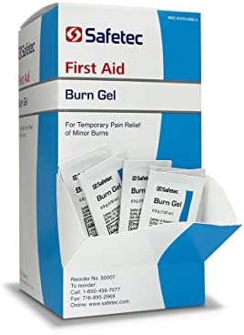 Safetec Burn Gel (Гель) 0.9 gram 144 count box Safetec