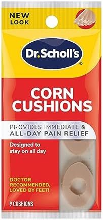 Dr. Scholl's CORN CUSHIONS, 9 ct // Immediate & All-Day Pain Relief - Designed to Stay on All Day Dr. Scholl's